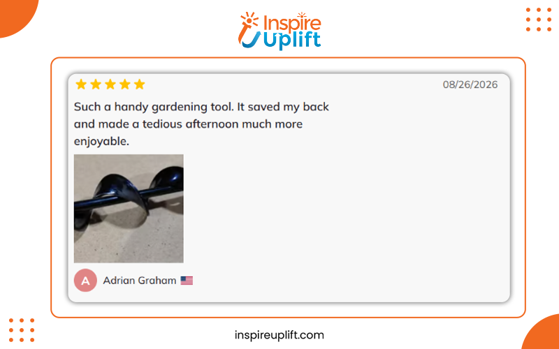 Garden Spiral Hole Drill Planter Review Image