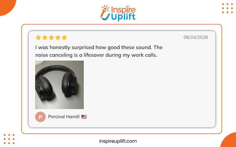 H1s Wireless Noise Canceling Headphones Review Image