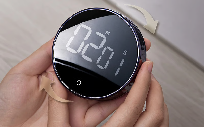 Magnetic Digital Timer LED Clock
