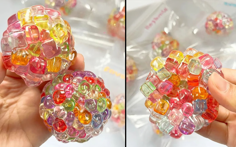 Squishy Ice Beads Stress Relief Ball