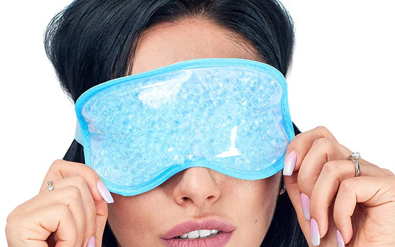 Premium Gel Beaded Eye Mask