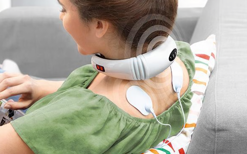 Wearable IR Neck Massager