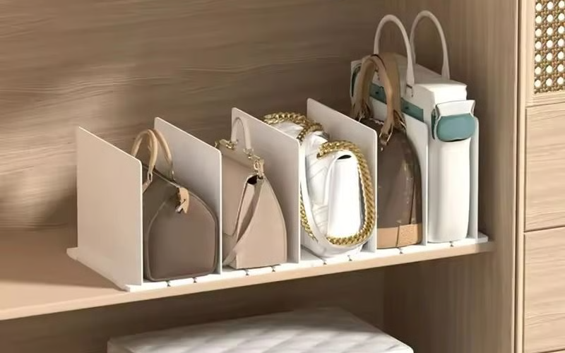 Adjustable Closet Shelf Dividers