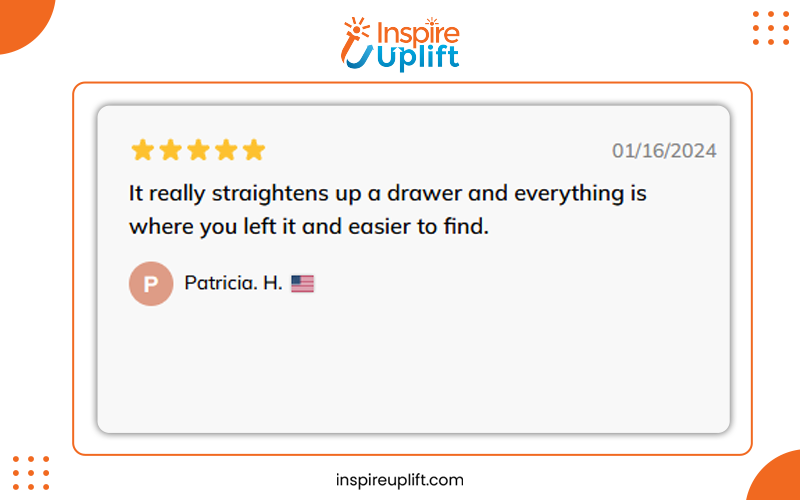 Drawer Organizer Set review image