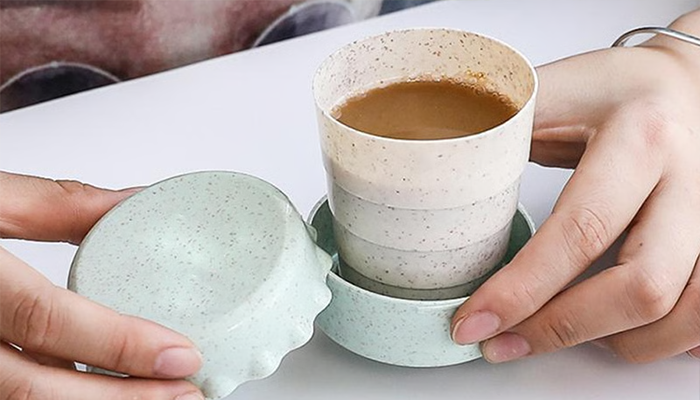 Easy-Bring Foldable Travel Cup