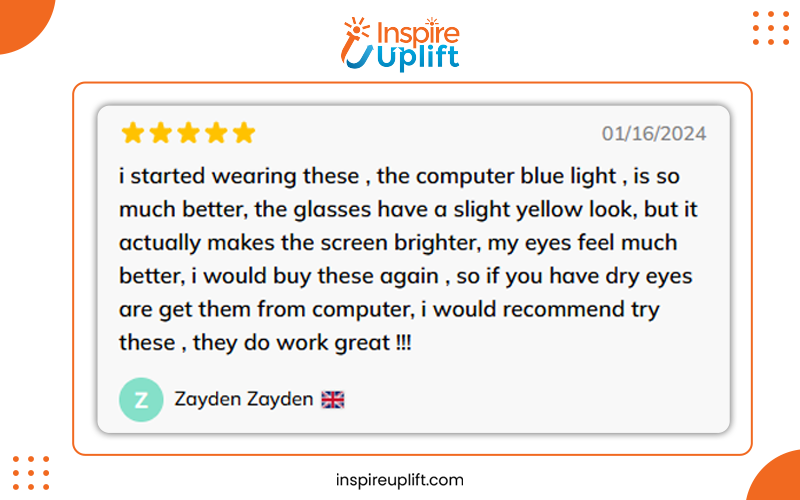 Premium Blue Light Blocking Clip review image