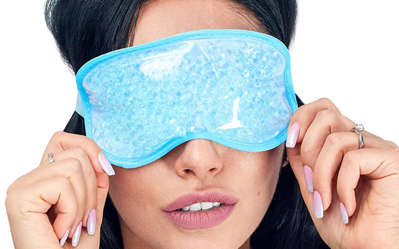 Premium Gel Beaded Eye Mask
