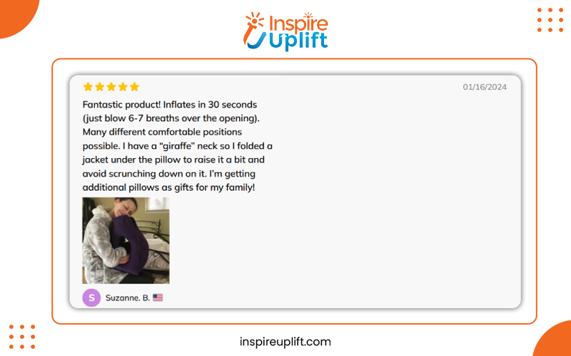 Sleepy Cloud Travel Pillow review image