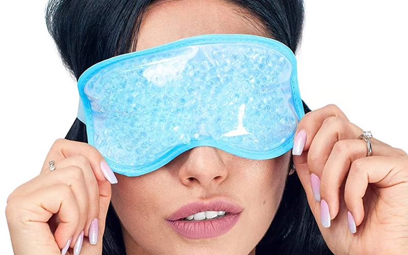 Premium Gel Beaded Eye Mask