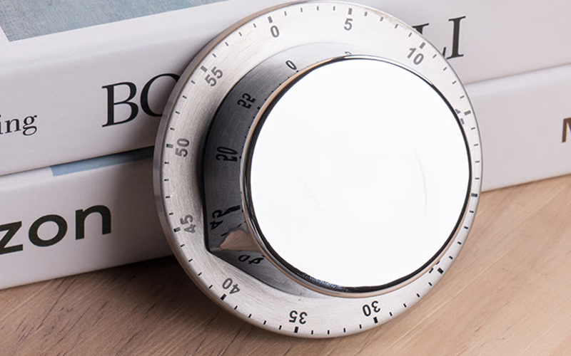 Stainless Steel Mechanical Alarm Clock