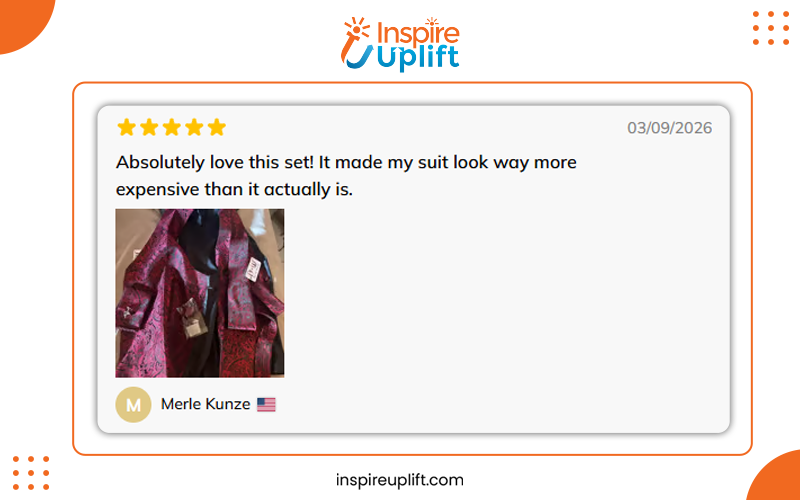 Mens Silk Jacquard Vest Tie review image