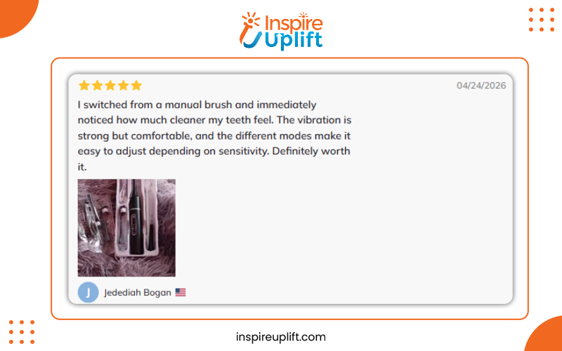 Professional Sonic Electric Toothbrush Review Image