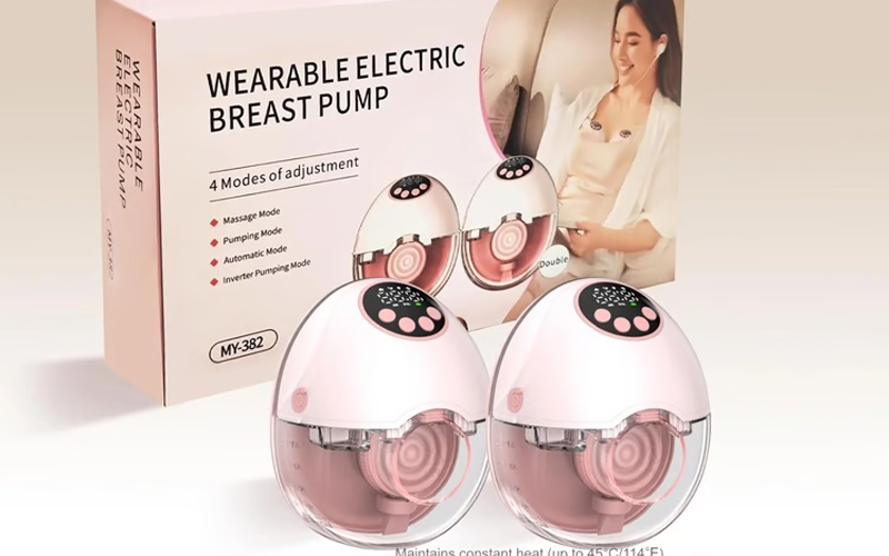 Electric Hands-Free Wearable Breast Pump