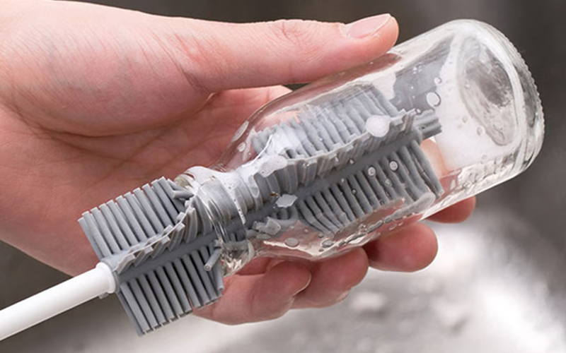 Flexible Silicone Bottle Brush Cleaner