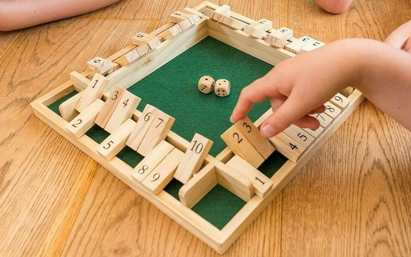 FlipBlock Wooden Board Game