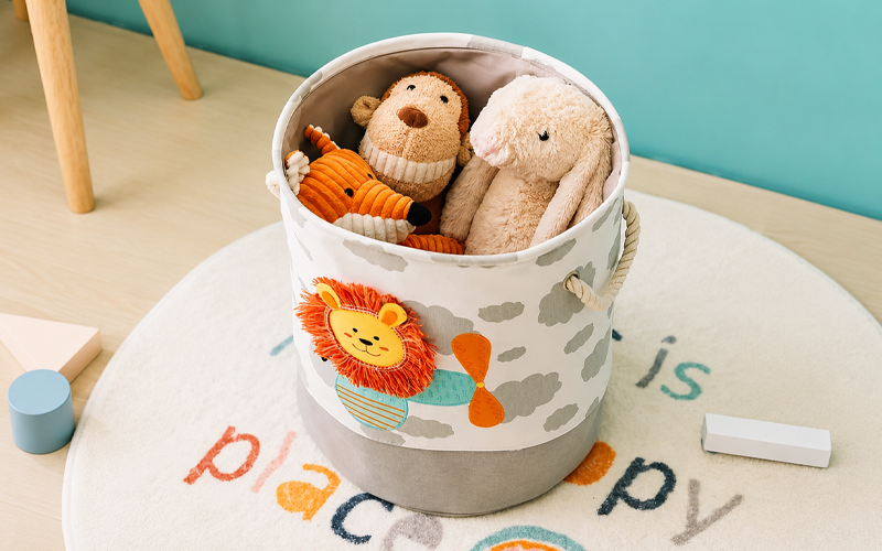 Canvas baskets