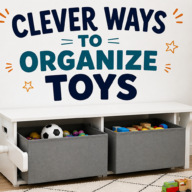 ways to organize toys
