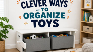 ways to organize toys