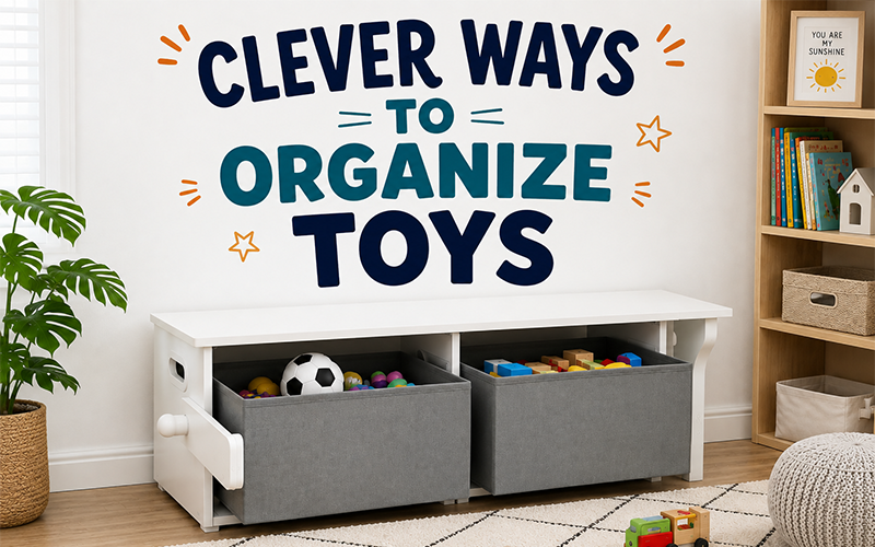 ways to organize toys