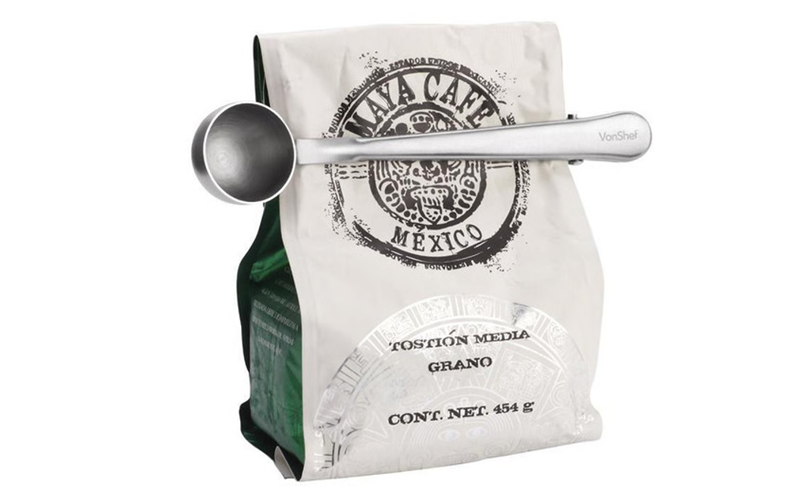 Coffee Scoop with Clip – The Perfect