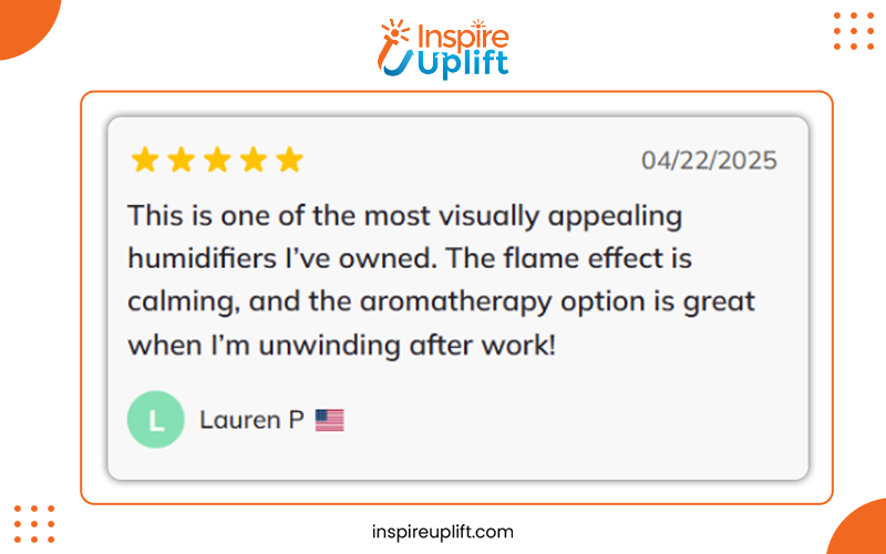 Flame Mist Humidifier Realistic Review