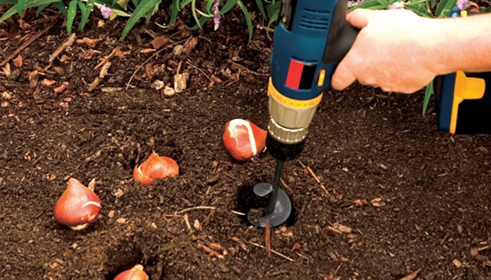 Garden Spiral Hole Drill Planter
