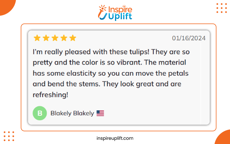 I m really pleased with these tulips Review