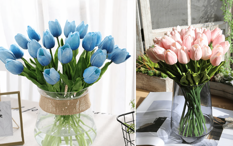 I m really pleased with these tulips
