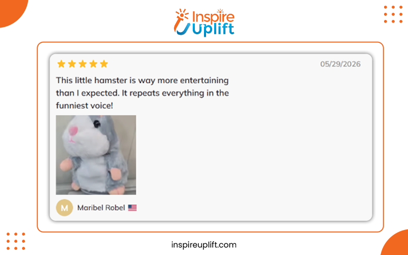 Talking Hamster Toy for Kids review