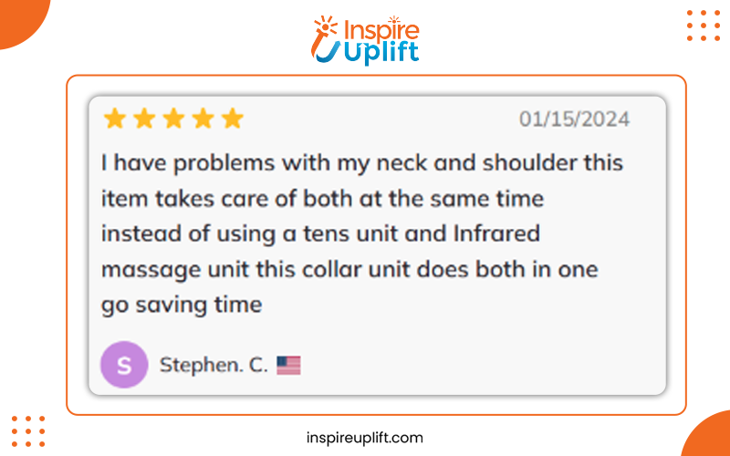 Wearable IR Neck Massager review