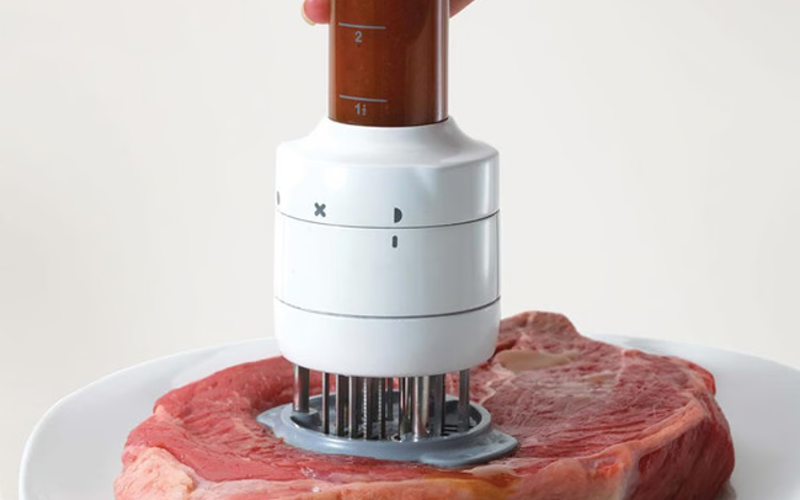 2-in-1 Needle Meat Tend