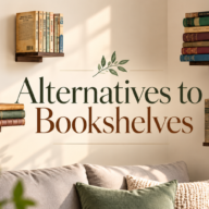 alternatives to bookshelves