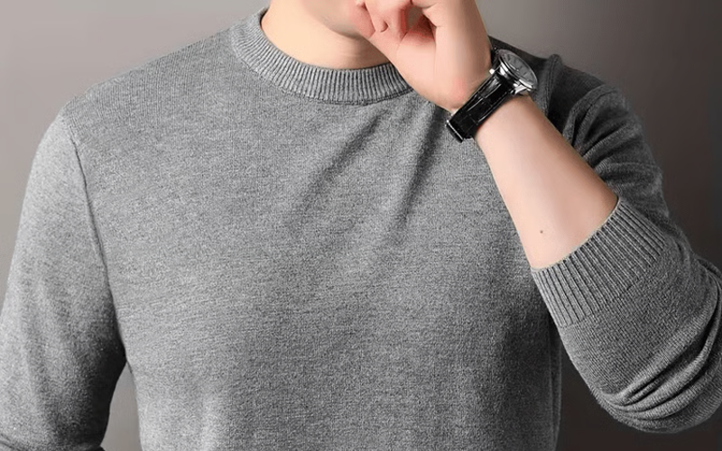 Men_s Cashmere Crewneck Sweater