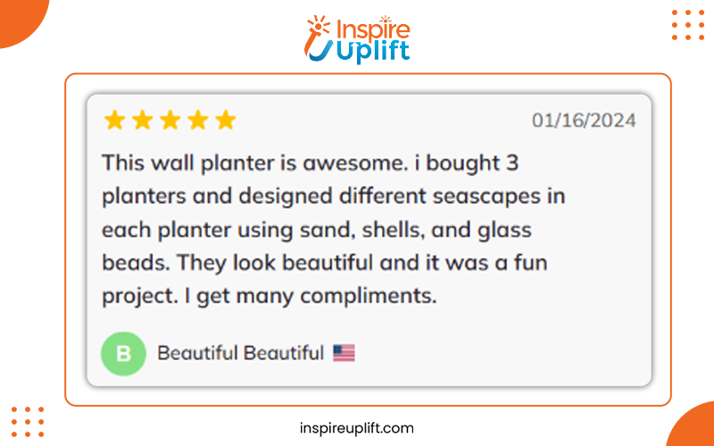 Orbicular Wall Plant Vase Review imagee