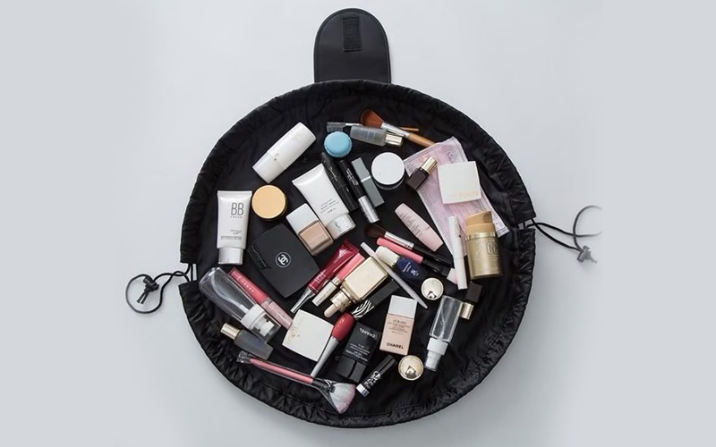 Travel Make Up Wrap Bag